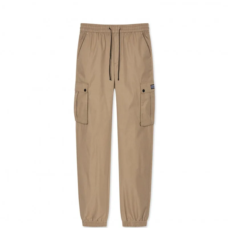Новые хаки цвета Лоскутные Брюки Карго повседневные jogger уличная Мужская
