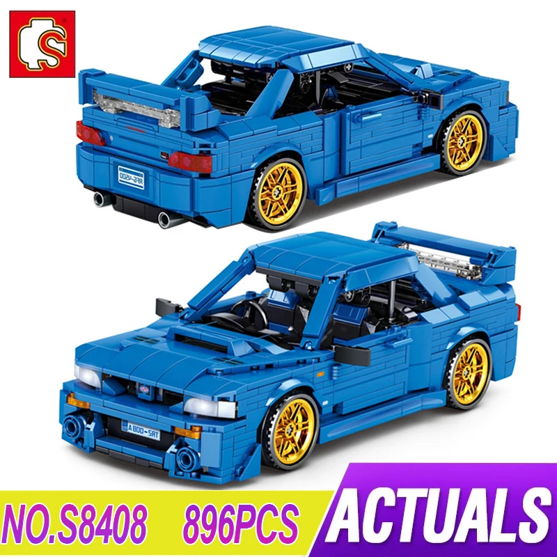 Sembo Blocks Super Racing Car 896pcs Model Compatible Speed Building Bricks Educational Toys Christmas Gifts | Игрушки и хобби