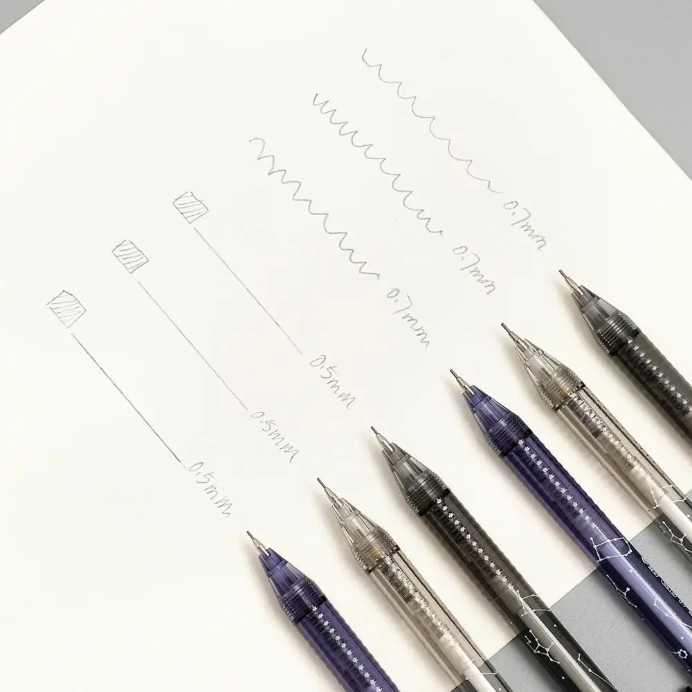 1 шт. простой милый механический карандаш с созвездием kawaii sketch Starry sky proppelling pencil школьные принадлежности 0,5 мм 0,7 мм