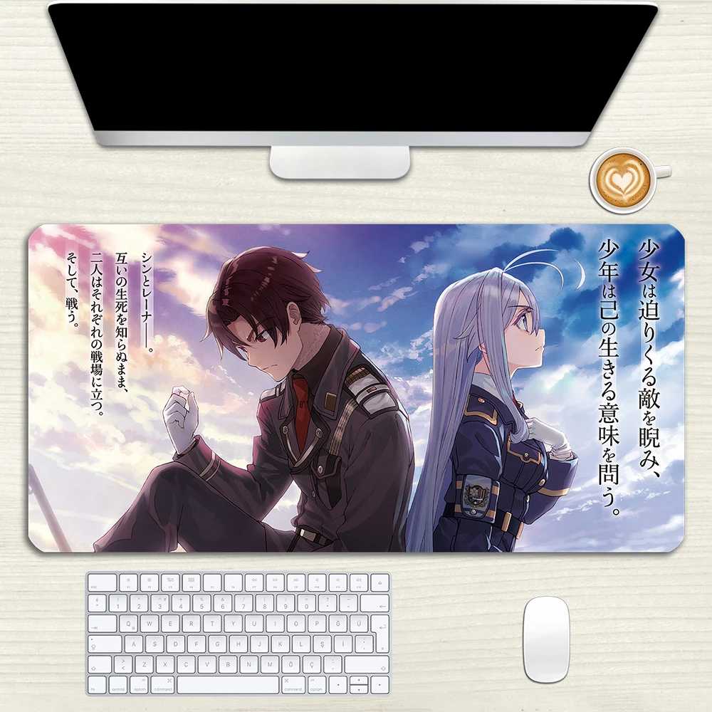 

New Anime 86 Eighty Six Vladilena Lena Milize Mouse Pad Shinei Nouzen Gaming Mouse Mat Ergonomic Rubber Mousepad Props