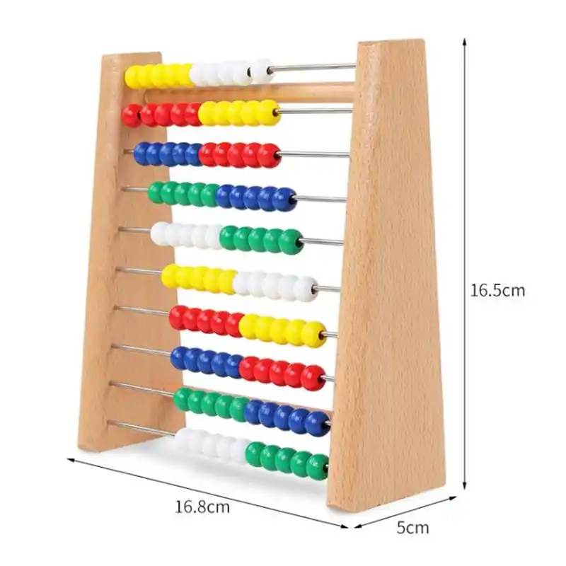 abaco madera para niños