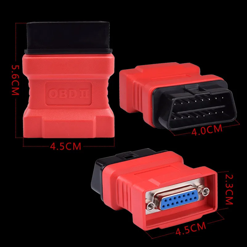 autel MaxiDAS DS708 Основной Тестовый Кабель OBDii 16Pin разъем адаптера OBD2 16Pin для ds708