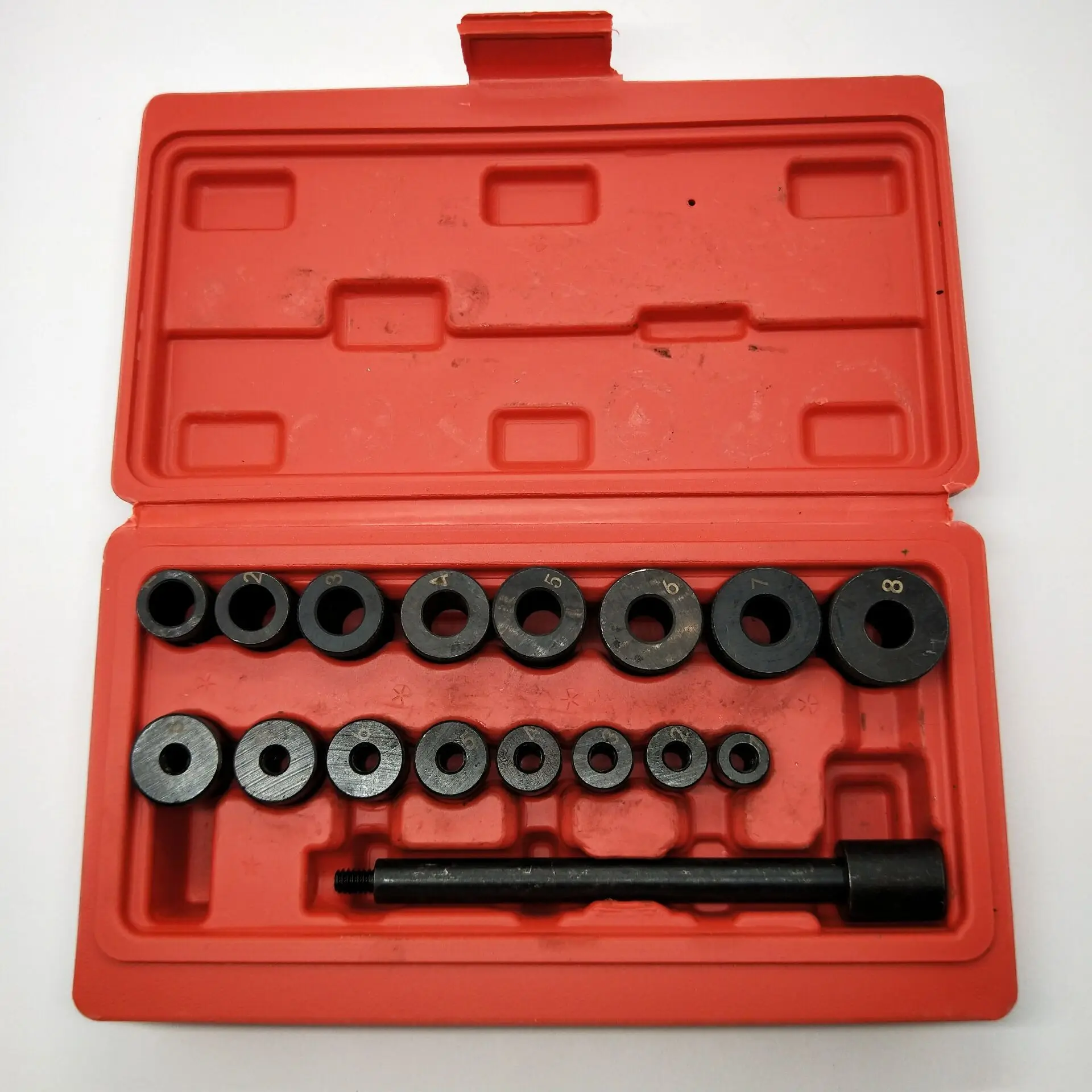 

Universal Clutch Aligning Tools Kit Automotive Tool Clutch Alignment Tool Set Universal 17PCS For All Cars Vans Car repair tool