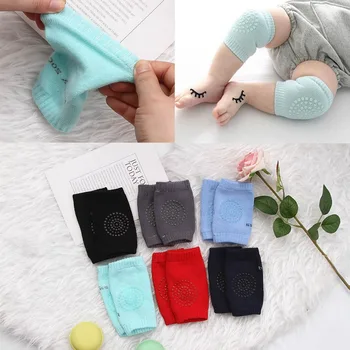 

2Pcs/Pair Baby Knee Pad Safety Crawling Elbow Cushion Infant Toddlers Leg Warmer Knee Anti-slip Elbow Protector