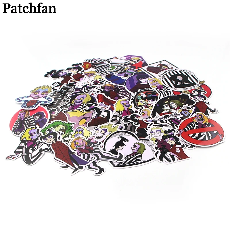 Patchfan 38 шт. персонажи ужасов забавные наклейки пакет письмо креативный мультфильм стиль для DIY настенный телефон Скрапбукинг альбом A2292