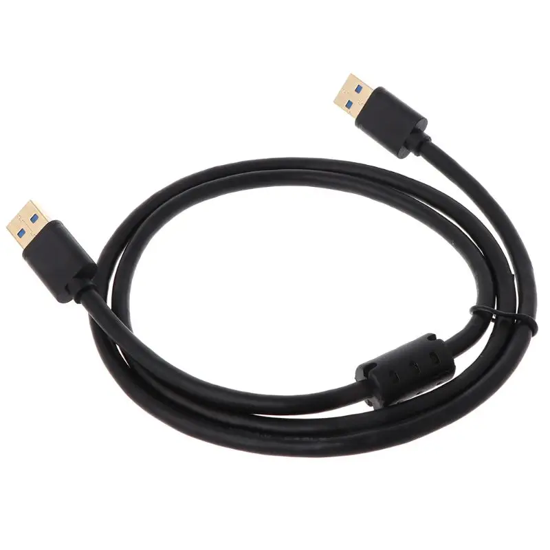 Супер Скоростной USB 3,0 кабель с разъемом «Папа-папа» USB удлинитель адаптер для радиатора жесткого диска ПК компьютер Ноутбук