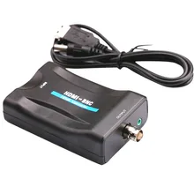 Аксессуары переключатель сигналов коробка видео конвертер аудио адаптер портативный композитный цифровой NTSC мультимедиа HDMI к BNC USB порт