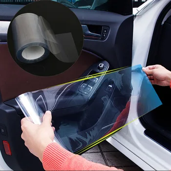 

15cm*500cm Car Paint Protection Film Car Bumper Hood Door Threshold Paint Protect Sticker Anti Scratch Clear Transparence Film