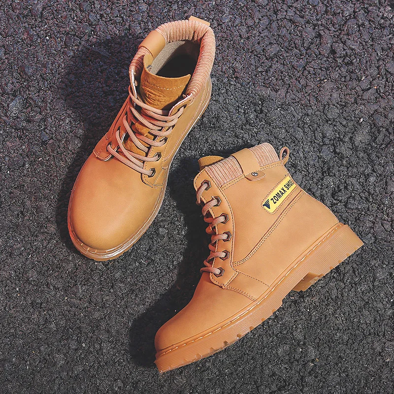 2019 Winter Boots Women Plus Plush Keep Warm Snow Boots Transparent Oxford Sole Martin Boots Couple Shoes Large size work shoes 2019 Winter Boots Women Plus Plush Keep Warm Snow Boots Transparent Oxford Sole Martin Boots Couple Shoes Large size work shoes