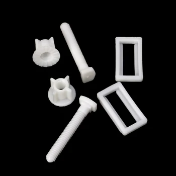 

1 Pair Toilet Seat Hinge Bolts Screw Fixing Fitting Kit Toilet Seat Repair Tool P31D