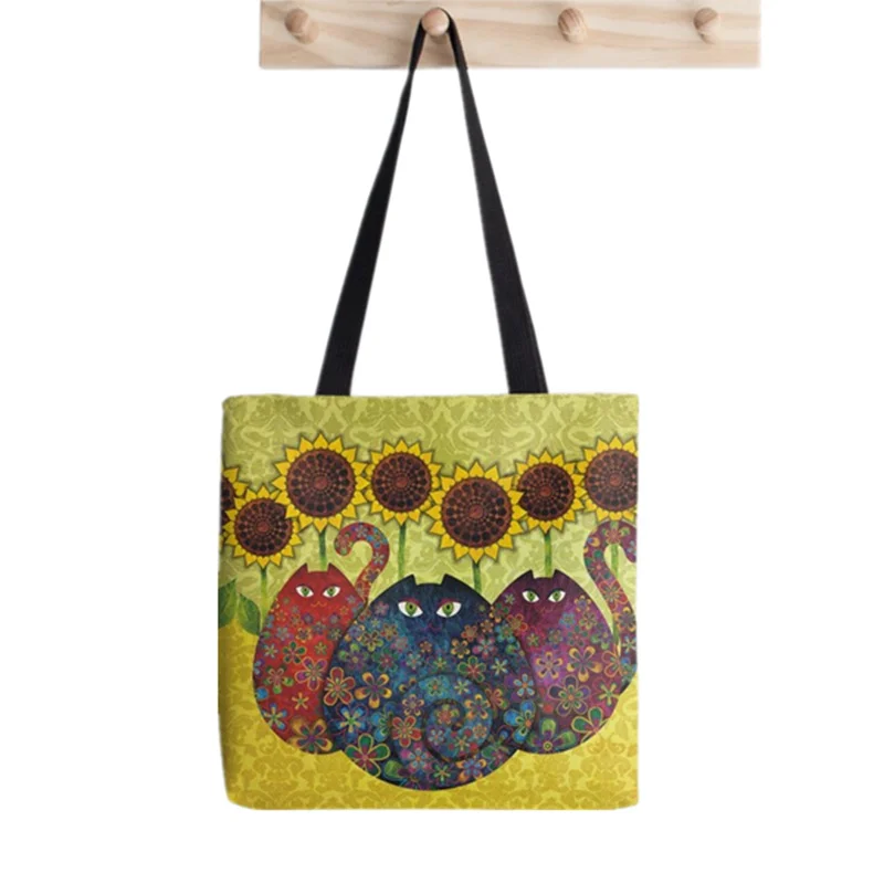 Shopper Cavalier King Charles Spaniel Printed Tote Bag women Harajuku shopper handbag girl Shoulder shopping bag Lady Canvas Bag
