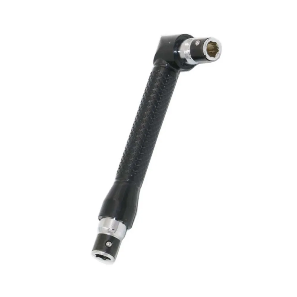

L-Shaped Double Head 1/4'' Socket Wrench Spanner Screwdriver Home DIY Hand Tool Furniture Accessories