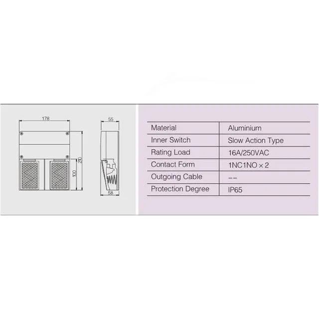 SYF-806 15a 250v Fs Foot Pedal Switch - 图片 2
