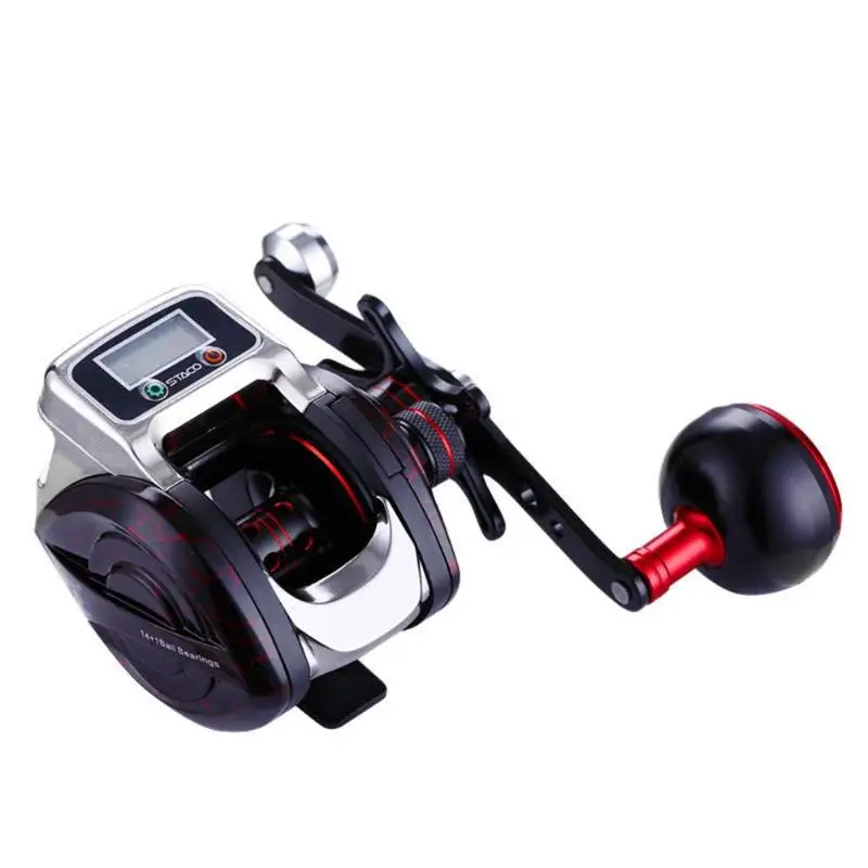 

Metal 14+1 BB Low Profile Casting Fishing Reel Right Hand Line Fish Reels
