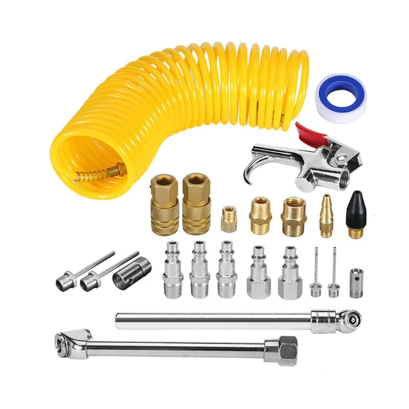 

20 Pcs/set Air Duster Spray Gun Compressor Dust Removing Gun Blow Airbrush Air Blow Dust pneumatic Gun Air Tools Dropship