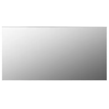 

120x60cm Rectangle Mirror Frameless Modern Makeup Wall Mounted Shower Mirror for Bathroom Bedroom Living room Hotel