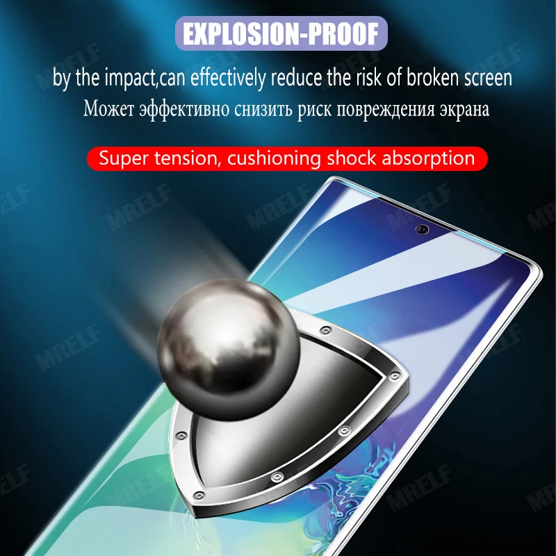 Гидрогелевая пленка для samsung Galaxy S10 S9 S10e S8 Plus Защитная пленка для экрана S9 для samsung Note 8 9 10 Plus Pro(не стекло
