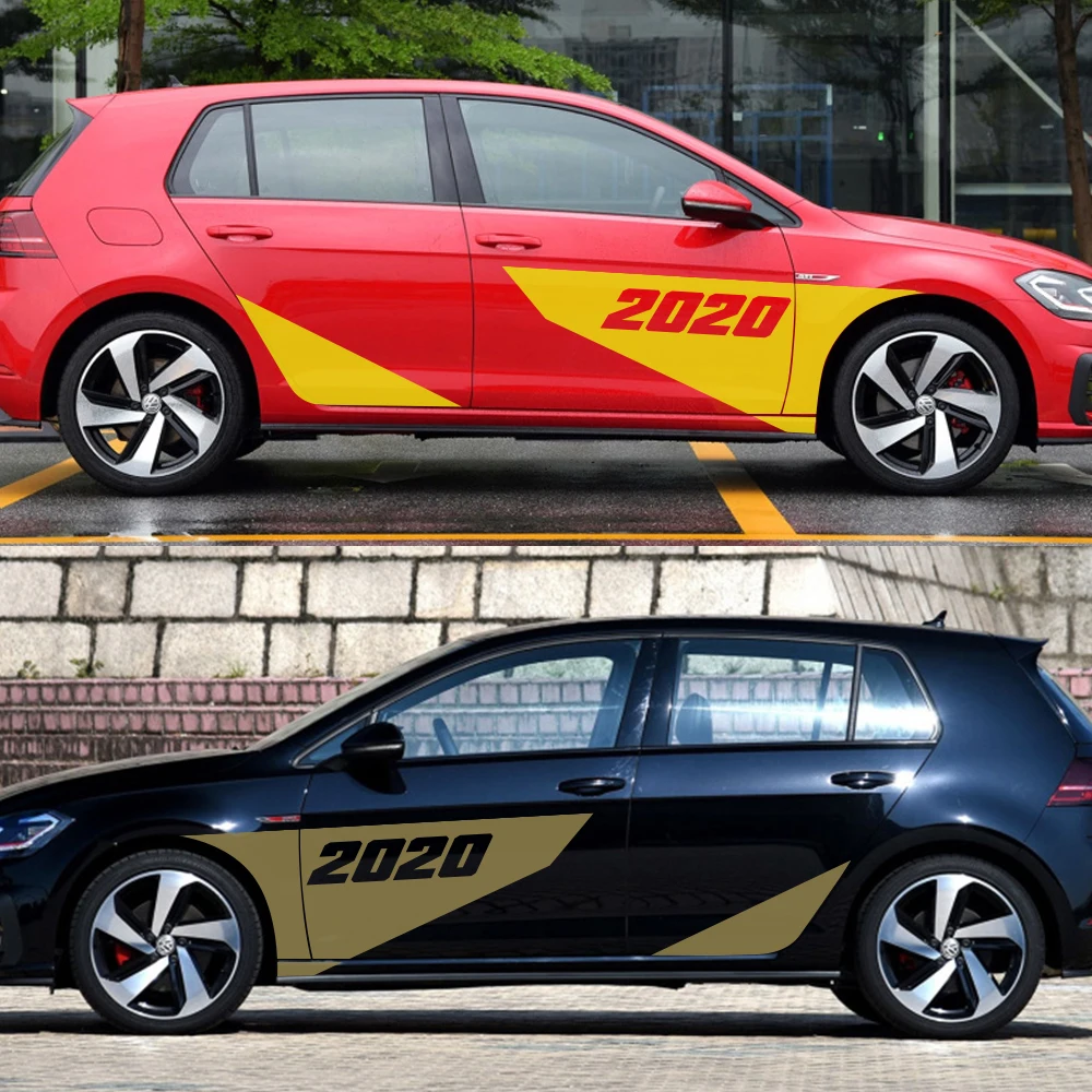 Наклейки для Volkswagen VW Golf 4 5 6 7 MK7 MK4 MK5 MK2 автомобильные аксессуары украшения кузова