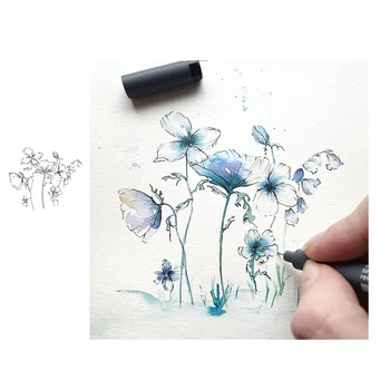 

JC Grass Leaves Flowers Clear Rubber Stamps for Scrapbooking Silicone Seals Craft Stencil Album Mold Mould Card Make Decor Sheet
