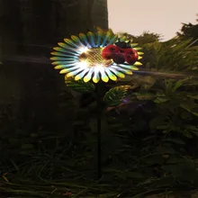 Светодиодный светильник для сада s солнечный ночной Светильник s в форме жука на солнечных батареях, лампа для газона, водонепроницаемый домашний декор, прекрасный солнечный светильник в форме жука