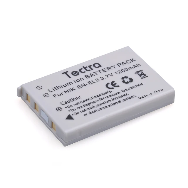 Batteria Ricaricabile Duracell Per Nikon EN-EL5 - 3.7V 1150mAh - Per Fotocamere Digitali Nikon - Foto 10