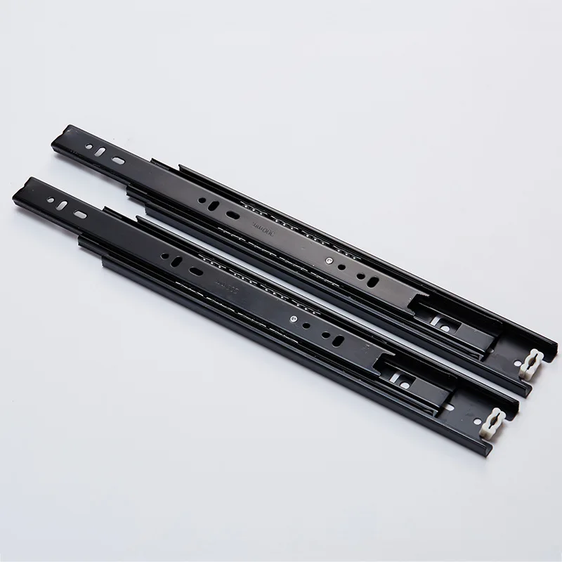 

Furniture Accessories Steel Ball Drawer Slideway 35 Three-section Mute 40 Ball Bearing Camera Track 30mm Wide Drawer Slide