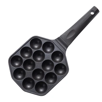 

Non Stick Lightweight Easy Clean Cooking Takoyaki Pan Plate Kitchen Home Aluminum Alloy Grill For Octopus Ball 14 Holes Maker
