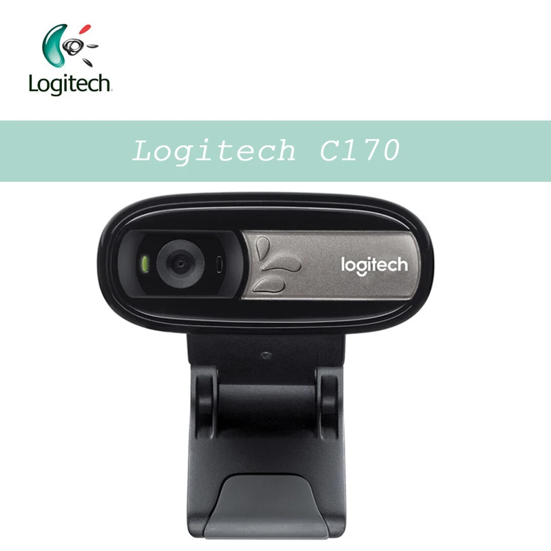 Logitech C170 камера с микрофоном HD компьютерная веб-камера USB 2 0 для
