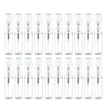 40Pcs Portable Refillable Glass Makeup Clear Empty Sprayer Bottles Cosmetic Atomizers Spray Bottle Container (10Ml)