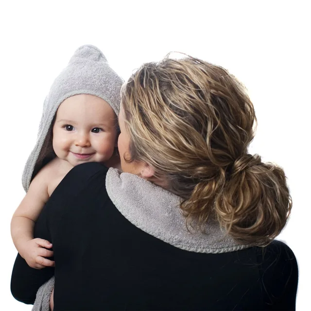 아기의 편안함과 따뜻함을 위한 부드럽고 다목적 아기 후드 수건