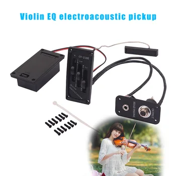 

Electric Violin Pickup Adjustable Tone Volume Control Accessories for Musical Instrument FOU99