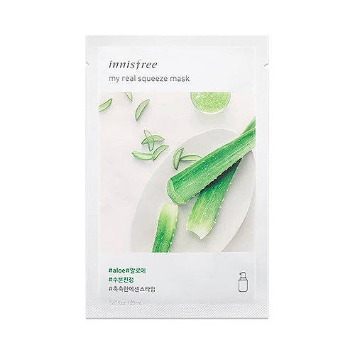 My Real Squeeze Mask 10 шт. маски для кожи лица Уход Отбеливающая увлажняющая маска для лица контроль кожного сглаживания кожи корейская косметика