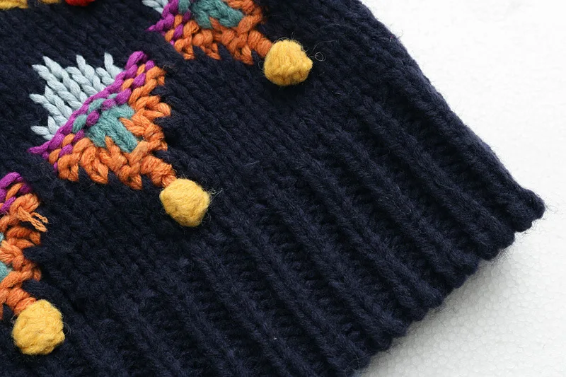 ZAraing новые женские многоцветные свитера Свитер с вышивкой