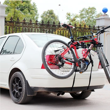 

1pc Car Rear Rack Easy To Install Sturdy Durable Heavy Duty Bike Hanging Rack For Hatchback SUV Wagon