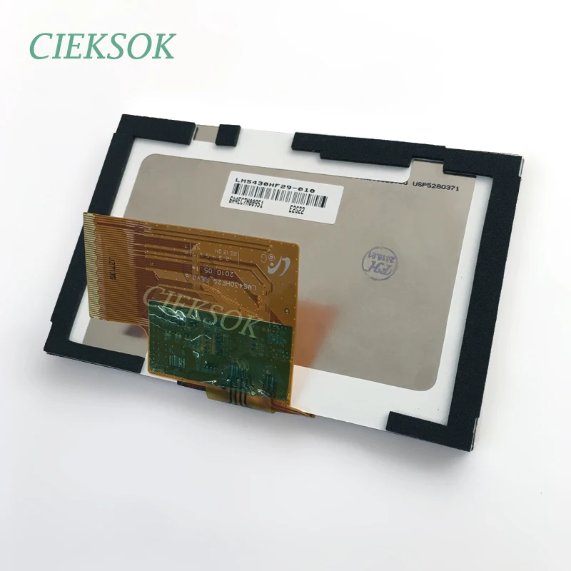 LMS430HF29 LMS430HF29-010 4,3 дюймовый ЖК-экран с сенсорной панелью для TomTom XL IQ LIVE V2 ONE XL 310 gps Ремонт экрана