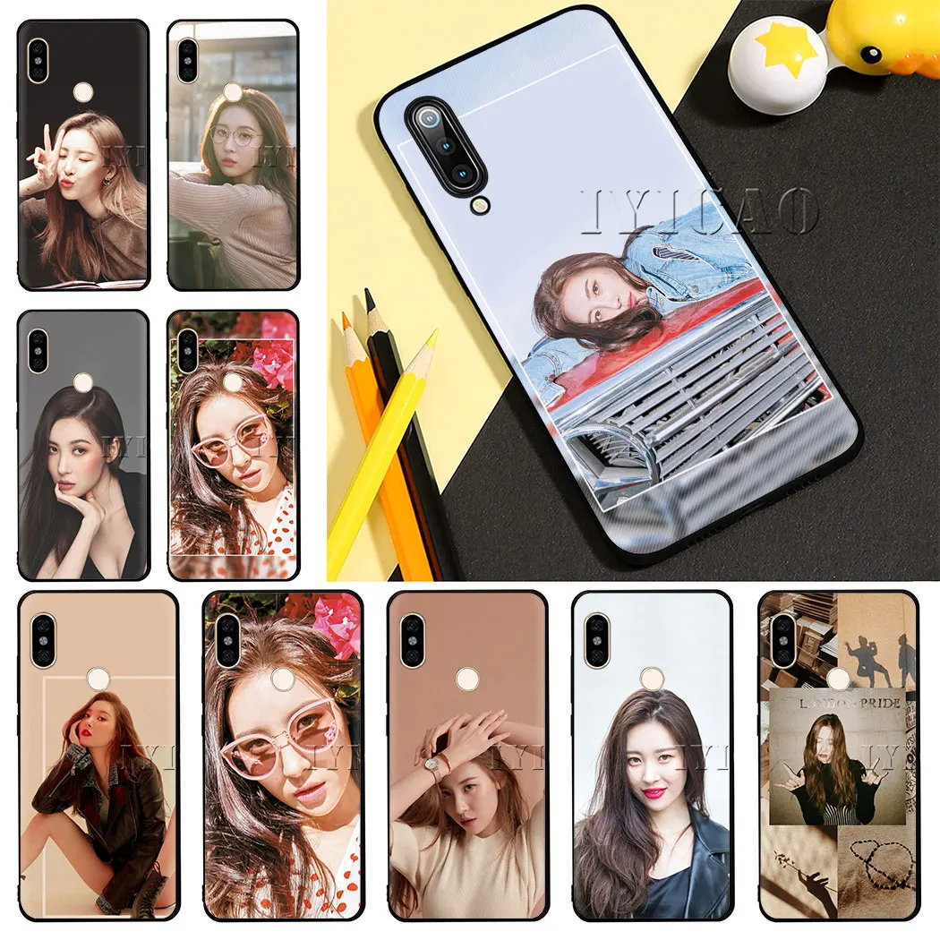 IYICAO солнце mi ли Kpop девочка мягкий чехол для Xiaomi 9 8 6 A2 Lite A3 9T Pro A1 F1 макс 3 2S CC9E 8SE