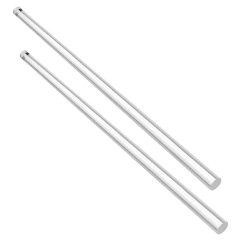 

uxcell 10mmx250mm Round Shape Solid Acrylic Rod PMMA Extruded Bar Clear 2pcs