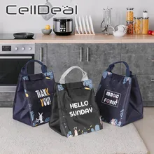Cartoon Cooler Lunch Bag For Picnic Kids Women Travel Thermal Breakfast Organizer Insulated Waterproof Storage Bag For Lunch Box