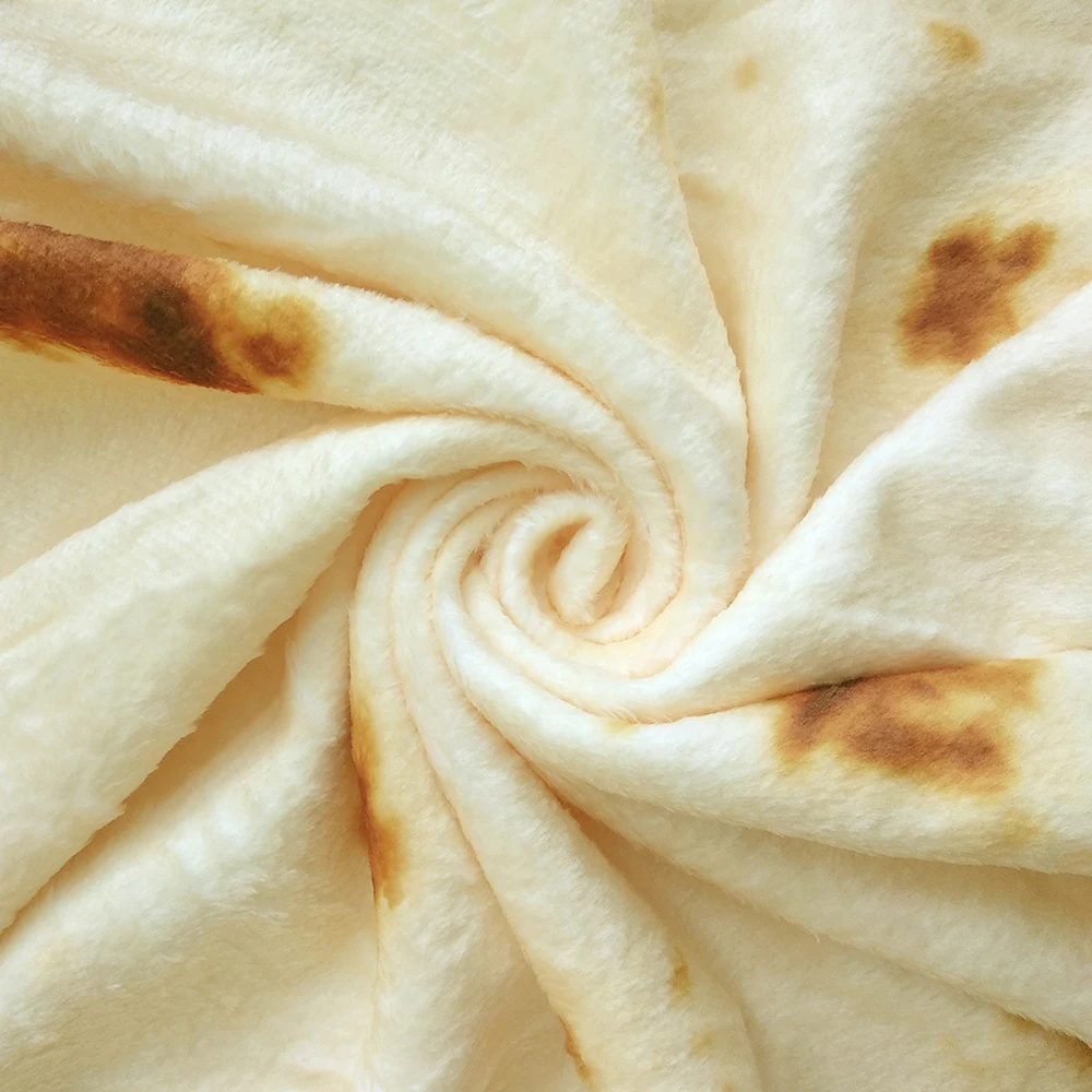 Мексиканское буррито пледы одеяло мягкая Кукуруза Tortilla кидает для дивана кемпинга путешествия еда фланелевые Пледы для ребенка взрослых