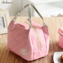 Портативный контейнер для детского питания термальная Портативная сумка для обеда мешок пикника изолированный кулер Органайзер на молнии ланч бокс Мода