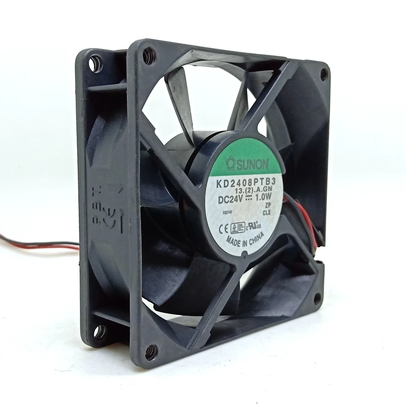 80 мм вентилятор охлаждения 8025 Ультра тихий sunon KD2408PTB3 12 В инвертор сервер двойной