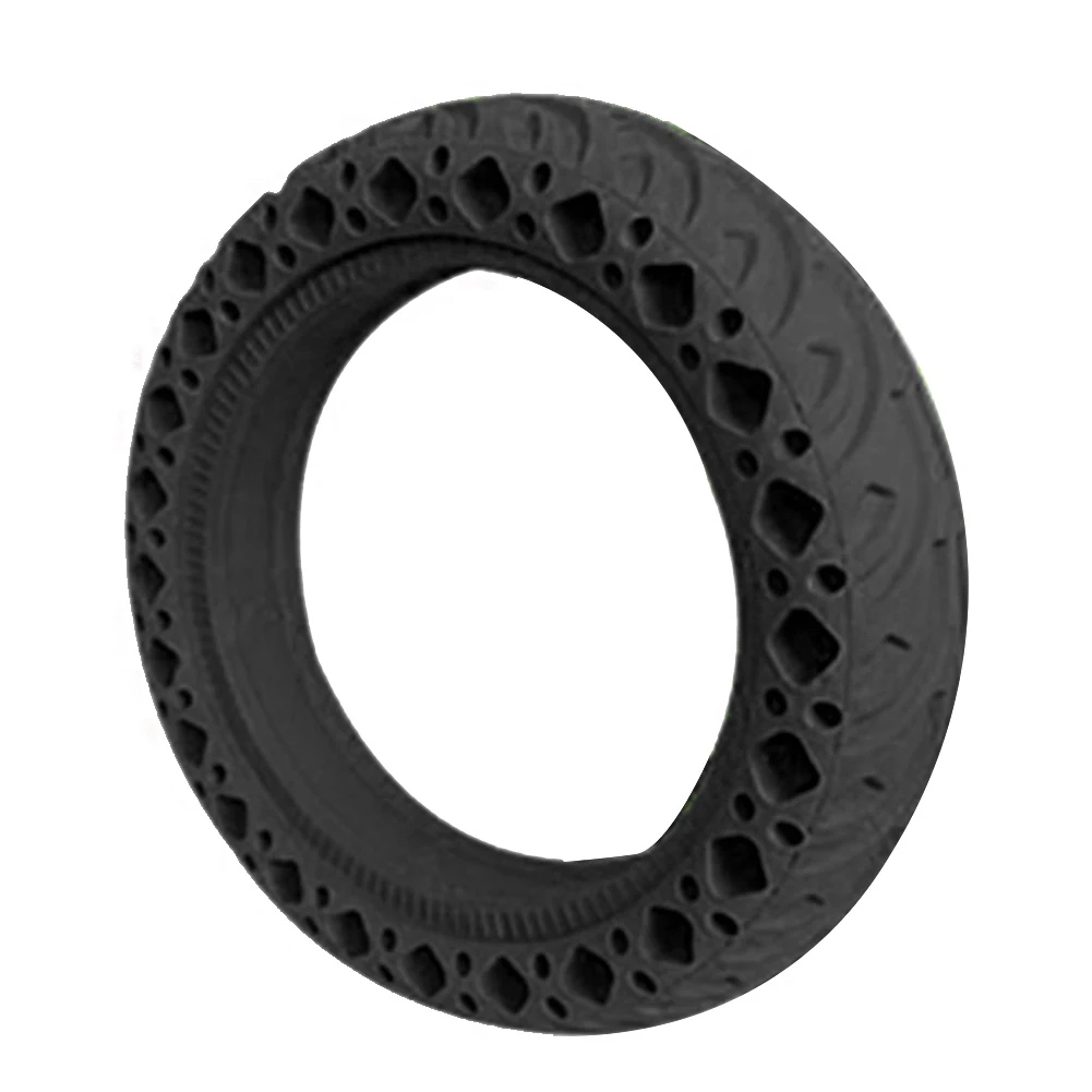 8.5 Inch Non Pneumatic Durable Honeycomb Rubber Protective Accessories Solid Scooter Tyre Shock Absorption For Xiaomi M365 - Цвет: Черный