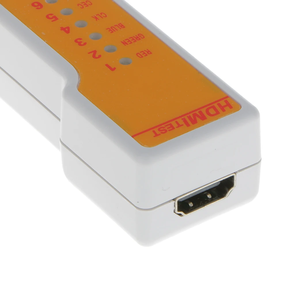 9 светодиодный индикатор HDMI высококачественный кабель основной и удаленный тестер разъема Инструмент с футляром для хранения