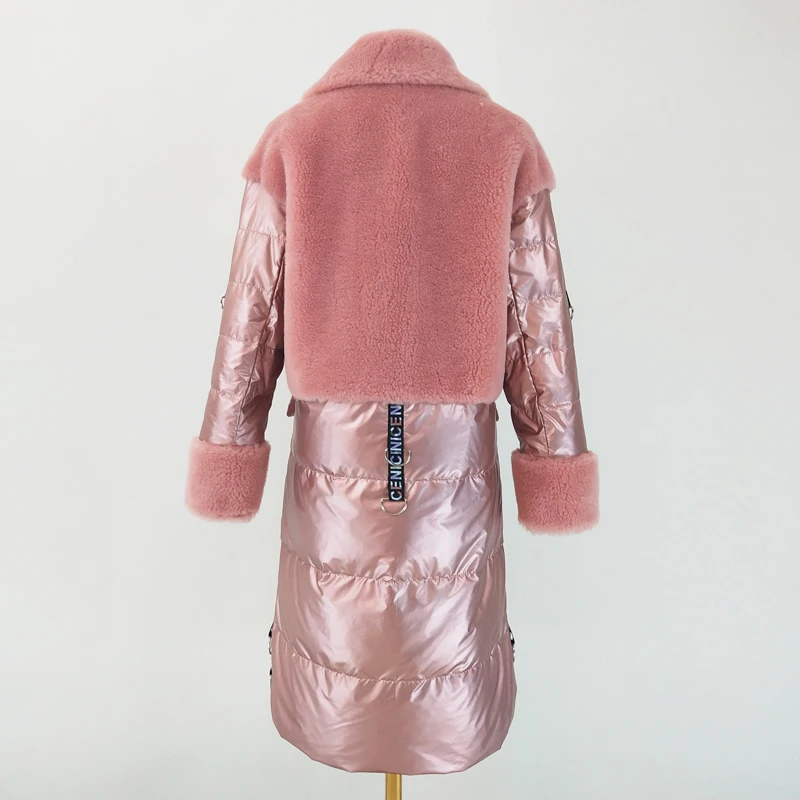 Пуховик manteau femme hiver женская одежда новая мода шерстяное пальто длинное стильное abrigo mujer зимнее пальто с отложным воротником