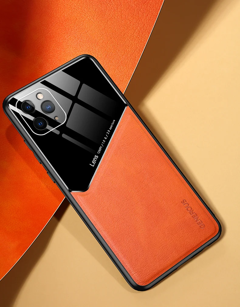 Dura de Textura de Couro Plexiglass para Iphone Silicone à Prova de Choque Pces Capa Pro xs Max xr x 6s 7 8 Mais se Case Coque 50 12 11 14 xs max xr x 6s 7 8
