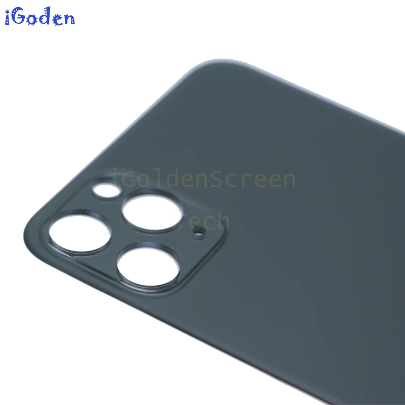 Чехол со стеклянным корпусом для Apple iPhone 11 Pro Max A2218 A2161 A2220 задняя крышка батарейного отсека задняя крышка Корпус Замена чехол