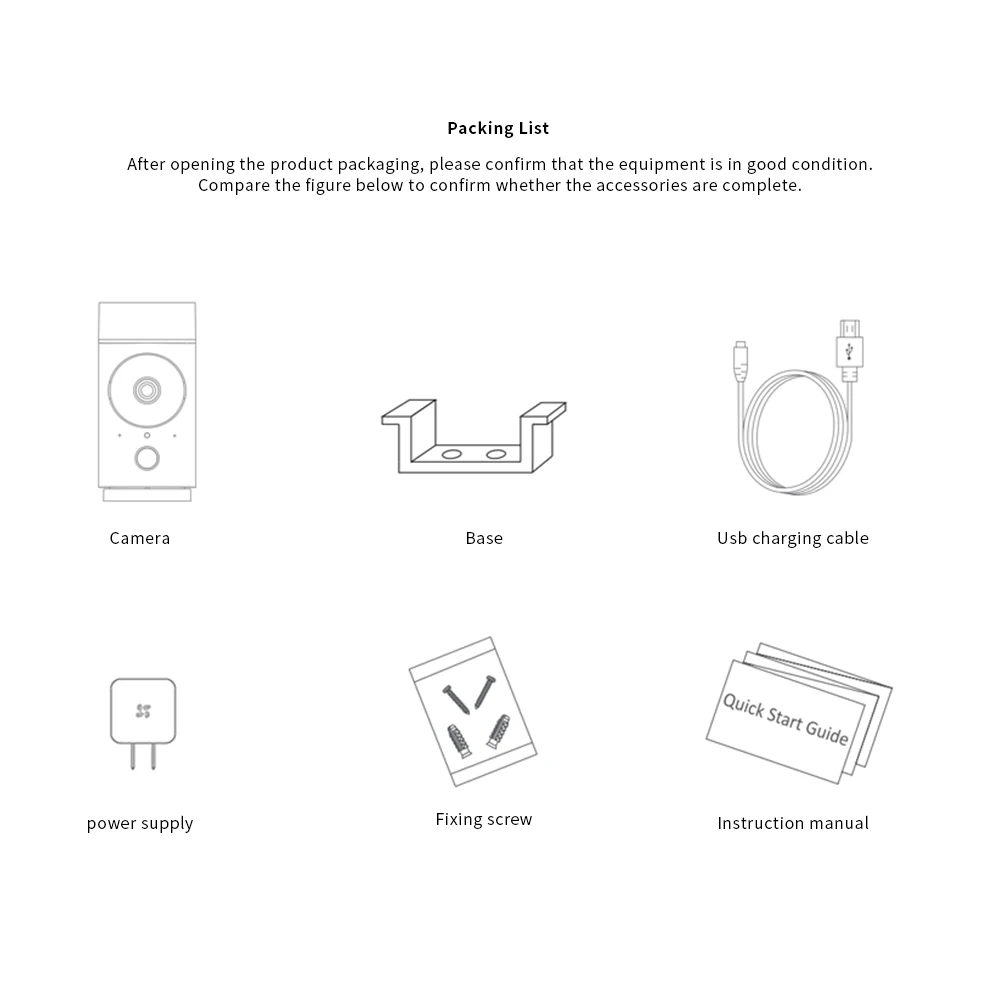 LOOSAFE WIFI IP Camera Wireless Smart Light FishEye Indoor night vision two way Security Camera CCTV Fisheye 360 Degree Camera