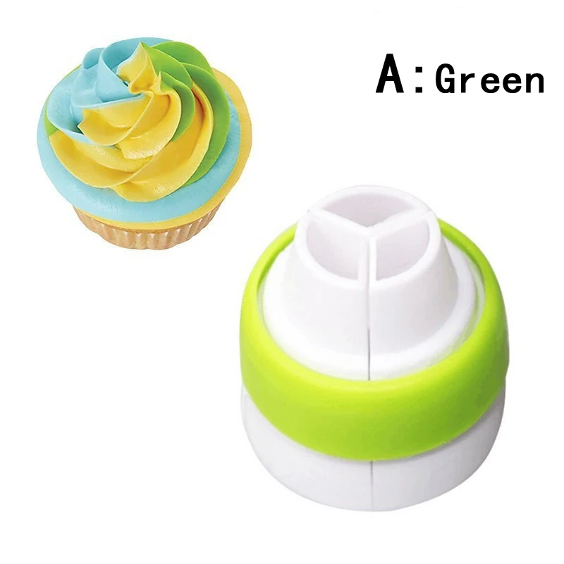 Russian Icing Piping Nozzles Tips Cream Pastry Bag Tricolor Converter Cake Decorating Tools Set Pastry Tools 1 Russian Icing Piping Nozzles Tips Cream Pastry Bag Tricolor Converter Cake Decorating Tools Set Pastry Tools 2