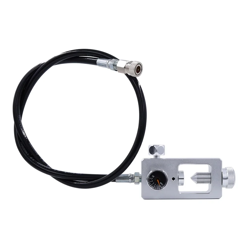 36寸黑色高压管接新款银色试气阀-1