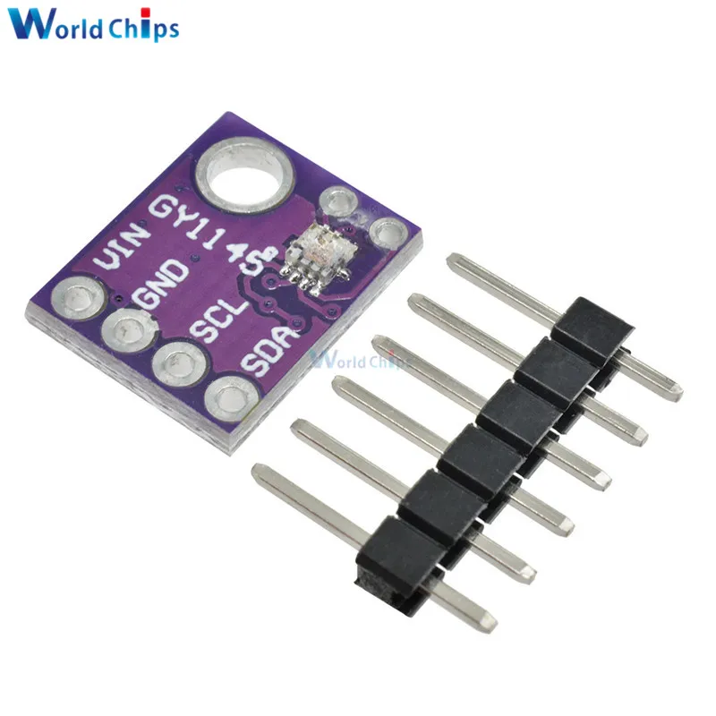 I2C SI1145 УФ ИК Видимый датчик GY1145 6Pin заголовок света Breakout Board модуль цифровой датчик с 6P штыревой заголовок